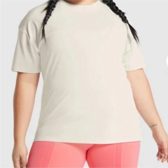 Gymshark x Whitney Simmons oversized t-shirt I bleached - Picture 7 of 7